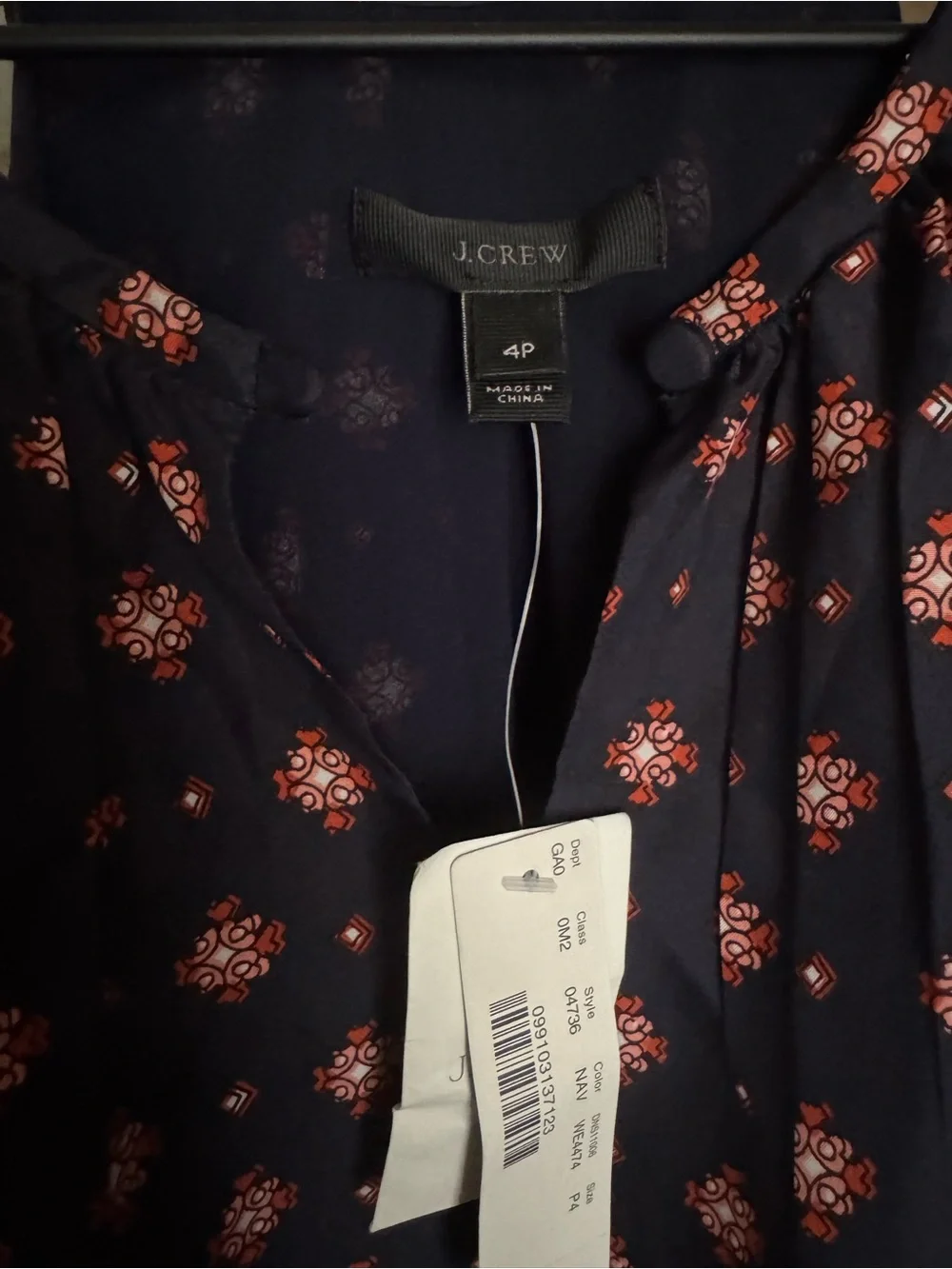 J. Crew crew silk